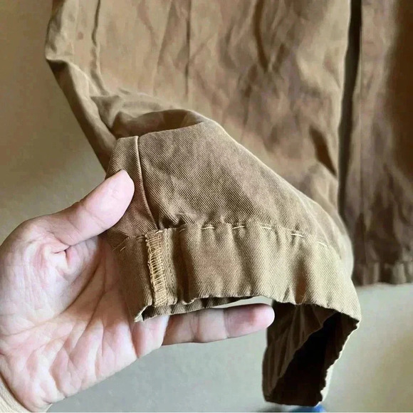 Madewell brown Harlow pants high rise loose leg fit size 2 - Picture 6 of 6